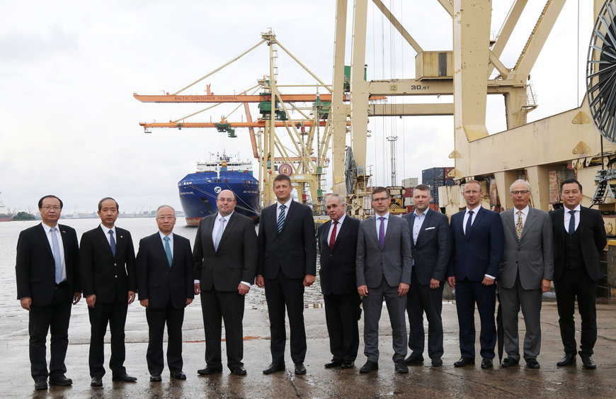 Sany Ship-to-Shore Container Crane STS454701 was successfully delivered in Latvia